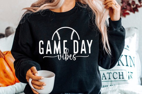 Baseball SVG, Game Day Vibes SVG