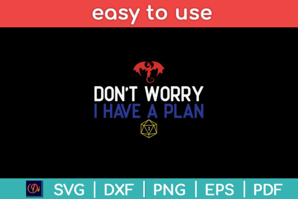 Funny RPG Dungeons Board Game D20 Dice Graphics for Print Templates