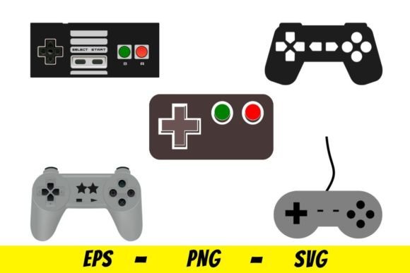 Game Controller Illustration 2: A Versatile Graphic for Modern Branding