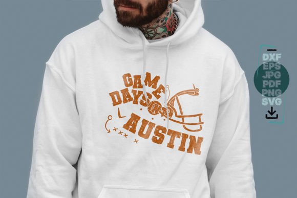 Game Days in Austin – A Crafts-Friendly Graphics Pack for College Football Fans