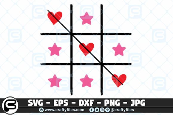 Game Toe Ox Game with Hearts and Stars – A Crafts & Graphics Review for Digital Sellers
