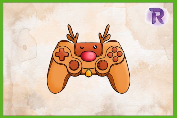 h2>First Impressions: Reindeer Game Controller Christmas PNG for Digital Sellers