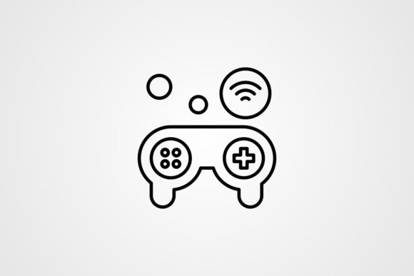 Pixel-Perfect Vector Game Controller Icon for Modern Brand Graphics