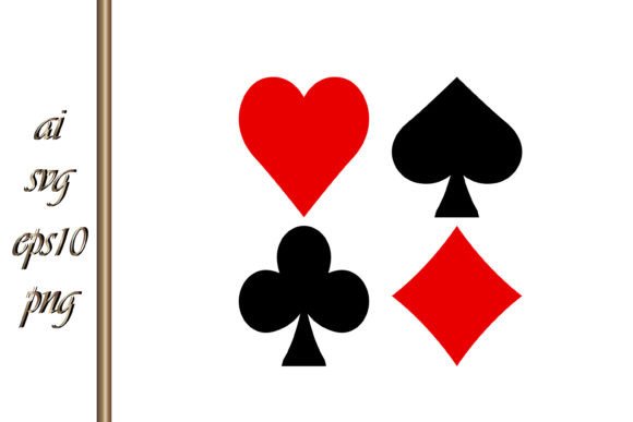 Playing Cards Vector Graphics for Branding and Design Projects