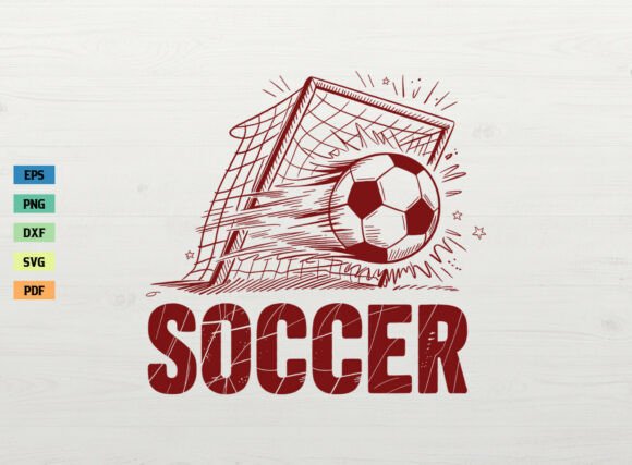 Retro Soccer Game Day Shirt SVG PNG – A Versatile Graphic for Local Business Branding