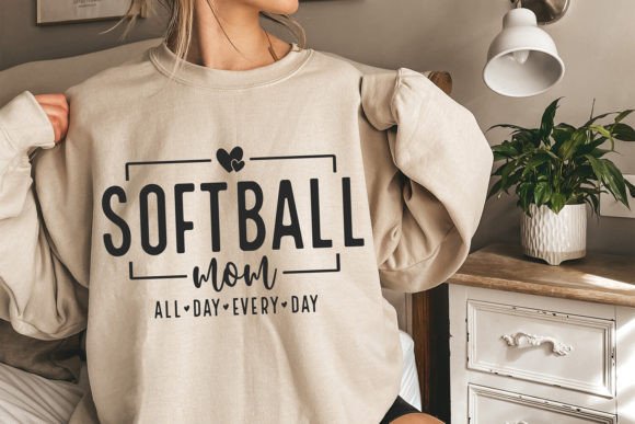 Softball Mom SVG: Graphics for Crafts & Campaigns